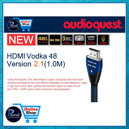 สาย HDMI AUDIOQUEST : HDMI-VODKA 48 VERSION 2.1 (1.0 เมตร)_3
